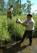 Stream Analysis During Lampricide Treatment